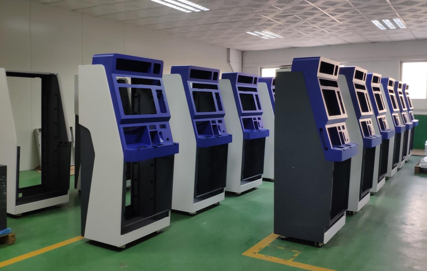 復(fù)雜外形全金屬自助終端機